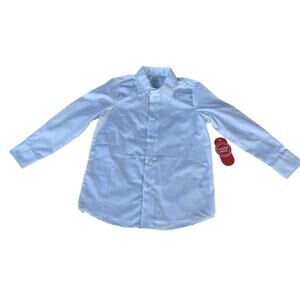 NWT WONDER NATION Button-up Shirt Boys Sz XS (4-5) NWT